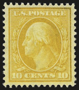 Sale 946, Lot 975, 1910-13 Washington-Franklin Issue (Scott 374-396)