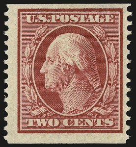 Sale 946, Lot 982, 1910-13 Washington-Franklin Issue (Scott 374-396)