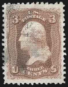 Sale 951, Lot 32, 1867-68 Grilled Issues