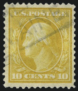 Sale 953, Lot 1002, 1909 Bluish Paper Issue (Scott 357-366)