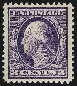 Sale 953, Lot 1023, 1910-13 Washington-Franklin Issue (Scott 374-396)