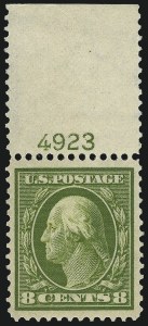 Sale Number 953, Lot Number 1029, 1910-13 Washington-Franklin Issue (Scott 374-396) Sale Number 953, Lot Number 1029, 1910-13 Washington-Franklin Issue (Scott 374-396)