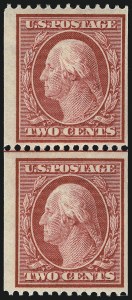 Sale 953, Lot 1038, 1910-13 Washington-Franklin Issue (Scott 374-396)