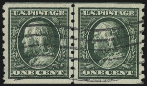 Sale 953, Lot 1047, 1910-13 Washington-Franklin Issue (Scott 374-396)