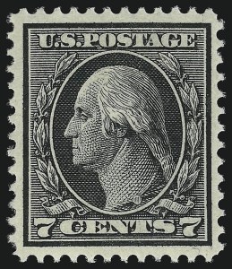 Sale 953, Lot 1089, 1912-14 Washington-Franklin Issue (Scott 405-423)