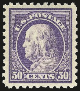Sale 953, Lot 1124, 1913-15 Washington-Franklin Issues (Scott 424-461)