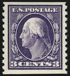 Sale 953, Lot 1134, 1913-15 Washington-Franklin Issues (Scott 424-461)