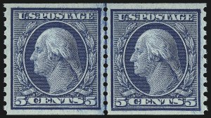 Sale 953, Lot 1165, 1913-15 Washington-Franklin Issues (Scott 424-461)