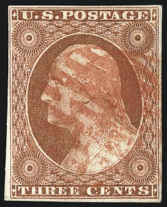 Sale 953, Lot 123, 1851-56 Issue (Scott 5-17)