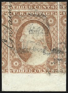 Sale 953, Lot 127, 1851-56 Issue (Scott 5-17)