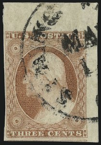 Sale 953, Lot 129, 1851-56 Issue (Scott 5-17)
