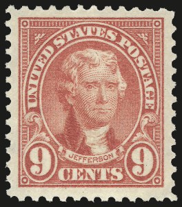 Sale Number 953, Lot Number 1305, 1922-29 Issues (Scott 551-621) Sale Number 953, Lot Number 1305, 1922-29 Issues (Scott 551-621)