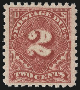 Sale Number 953, Lot Number 1488, Postage Due Sale Number 953, Lot Number 1488, Postage Due