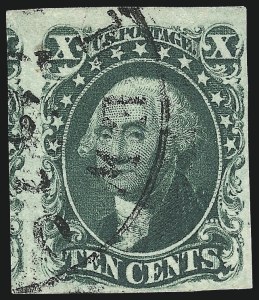 Sale 953, Lot 160, 1851-56 Issue (Scott 5-17)