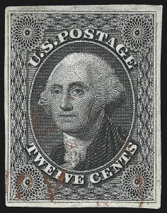 Sale 953, Lot 167, 1851-56 Issue (Scott 5-17)