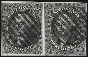 Sale 953, Lot 169, 1851-56 Issue (Scott 5-17)