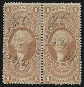 Sale 953, Lot 1783, Revenues (First Issue)