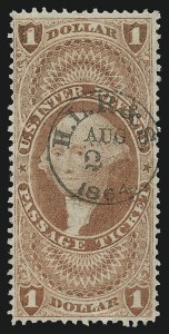 Sale 953, Lot 1784, Revenues (First Issue)