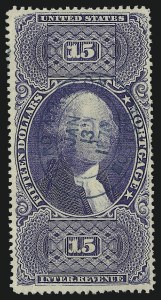 Sale 953, Lot 1800, Revenues (First Issue)
