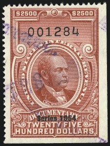 Sale 953, Lot 1849, Revenues (Third Issue, Proprietary)