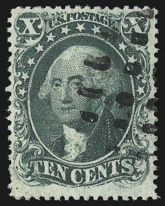 Sale 953, Lot 232, 1857-60 Issue (Scott 18-39)