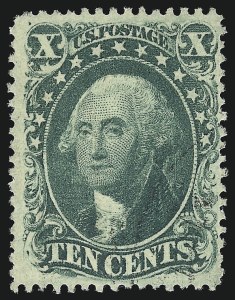 Sale 953, Lot 238, 1857-60 Issue (Scott 18-39)