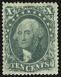 Sale 953, Lot 240, 1857-60 Issue (Scott 18-39)