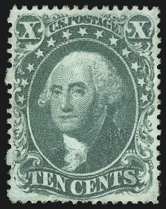 Sale 953, Lot 244, 1857-60 Issue (Scott 18-39)