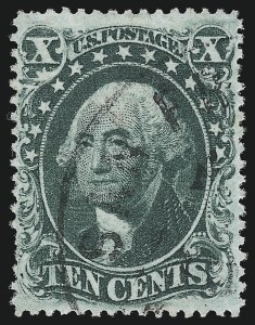 Sale 953, Lot 245, 1857-60 Issue (Scott 18-39)