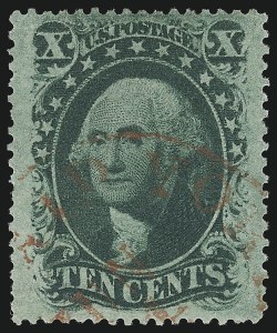 Sale Number 953, Lot Number 256, 1857-60 Issue (Scott 18-39) Sale Number 953, Lot Number 256, 1857-60 Issue (Scott 18-39)