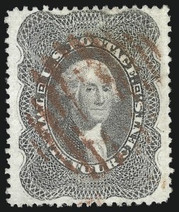 Sale 953, Lot 266, 1857-60 Issue (Scott 18-39)