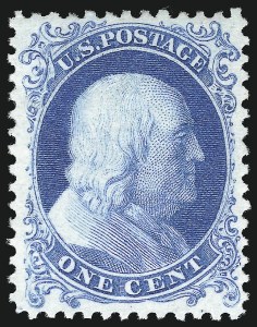 Sale 953, Lot 282, 1875 Reprint of 1857-60 Issue (Scott 40-47)