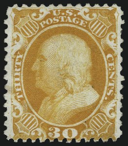 Sale 953, Lot 292, 1875 Reprint of 1857-60 Issue (Scott 40-47)