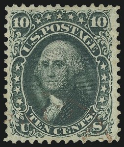 Sale 953, Lot 300, 1861-66 Issue (Scott 56-78)