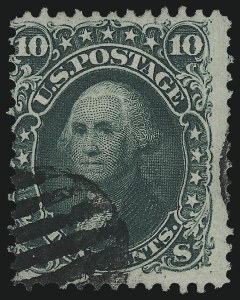 Sale 953, Lot 302, 1861-66 Issue (Scott 56-78)