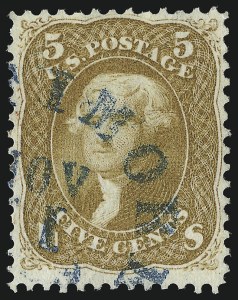 Sale 953, Lot 317, 1861-66 Issue (Scott 56-78)