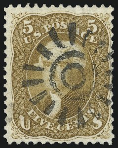 Sale 953, Lot 318, 1861-66 Issue (Scott 56-78)