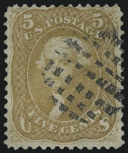 Sale 953, Lot 323, 1861-66 Issue (Scott 56-78)
