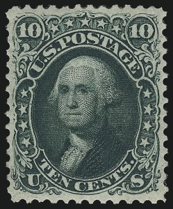 Sale 953, Lot 326, 1861-66 Issue (Scott 56-78)