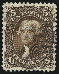 Sale 953, Lot 352, 1861-66 Issue (Scott 56-78)