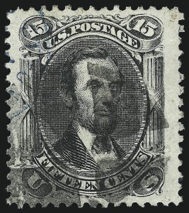 Sale Number 953, Lot Number 360, 1861-66 Issue (Scott 56-78)