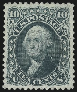 Sale 953, Lot 414, 1867-68 Grilled Issue (Scott 79-101)