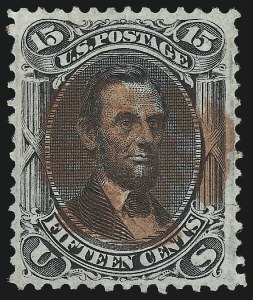 Sale 953, Lot 423, 1867-68 Grilled Issue (Scott 79-101)