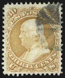 Sale 953, Lot 425, 1867-68 Grilled Issue (Scott 79-101)
