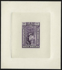 Sale 953, Lot 48, Essays, Proofs and Specimens