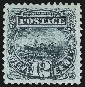 Sale 953, Lot 521, 1875 Re-Issue of 1869 Pictorial Issue (Scott 123-133a)