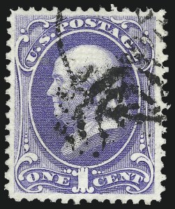 Sale 953, Lot 537, 1870-71 National Bank Note Co. Grilled Issue (Scott 134-144)