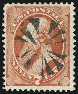 Sale 953, Lot 545, 1870-71 National Bank Note Co. Grilled Issue (Scott 134-144)
