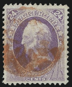 Sale 953, Lot 579, 1870-71 National Bank Note Co. Ungrilled Issue (Scott 145-155)