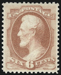 Sale Number 953, Lot Number 592, 1873 Continental Bank Note Co. Issue (Scott 156-166) Sale Number 953, Lot Number 592, 1873 Continental Bank Note Co. Issue (Scott 156-166)